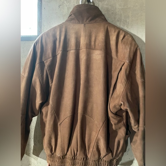 Genuine Leather Jacket - Brown - Picture 4 of 8